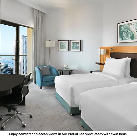 뫼벤픽 호텔 주메이라 비치 두바이 외부 사진 Partial Sea View Room